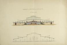 Projet pour la construction des Halles Centrales de Paris-Victor Baltard-Giclee Print