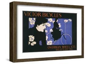 Victor Bicycles (horizontal)-William Henry Bradley-Framed Art Print