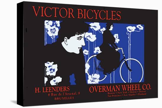 Victor Bicycles: Overman Wheel Company-William H. Bradley-Stretched Canvas
