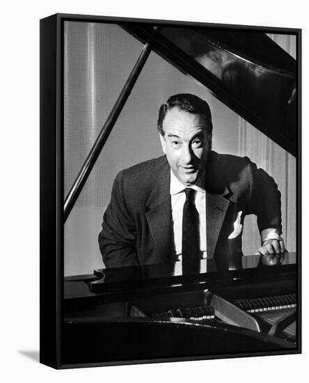 Victor Borge-null-Framed Stretched Canvas