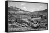 Victor, Colorado - General View of City of Gold Mines-Lantern Press-Framed Stretched Canvas