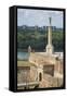 Victor Column, Kalemegdan Fortress, Belgrade, Serbia, Europe-Rolf Richardson-Framed Stretched Canvas