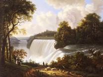 Niagara Falls Scene-Victor De Grailly-Framed Giclee Print