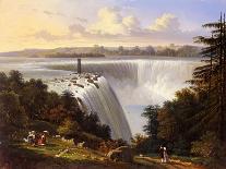 Niagara Falls Scene-Victor De Grailly-Laminated Giclee Print