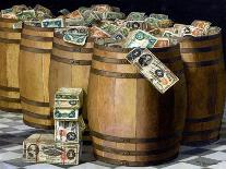 Barrels of Money-Victor Dubreuil-Giclee Print