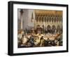 Victor Emmanuel II Entering Venice, November 7, 1866-Gerolamo Induno-Framed Giclee Print