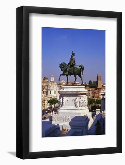 Victor Emmanuel Ii Monument, Venice Square, Italy-Ken Gillham-Framed Photographic Print