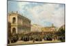 Victor Emmanuel II Shows Himself to the People of Vicenza from the Balcony of Palazzo Chiericati-Orsola Faccioli Licata-Mounted Giclee Print