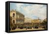 Victor Emmanuel II Shows Himself to the People of Vicenza from the Balcony of Palazzo Chiericati-Orsola Faccioli Licata-Framed Stretched Canvas