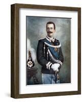 Victor Emmanuel III, King of Italy, Late 19th-Early 20th Century-Giacomo Brogi-Framed Giclee Print