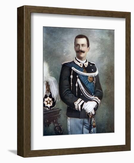 Victor Emmanuel III, King of Italy, Late 19th-Early 20th Century-Giacomo Brogi-Framed Giclee Print