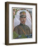 Victor Emmanuel III, the Soldier King-Tancredi Scarpelli-Framed Giclee Print