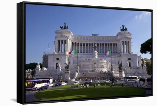 Victor Emmanuel Monument, Rome, Lazio, Italy, Europe-Peter-Framed Stretched Canvas