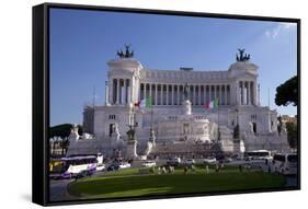 Victor Emmanuel Monument, Rome, Lazio, Italy, Europe-Peter-Framed Stretched Canvas