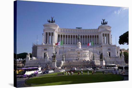 Victor Emmanuel Monument, Rome, Lazio, Italy, Europe-Peter-Stretched Canvas