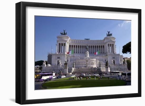 Victor Emmanuel Monument, Rome, Lazio, Italy, Europe-Peter-Framed Photographic Print