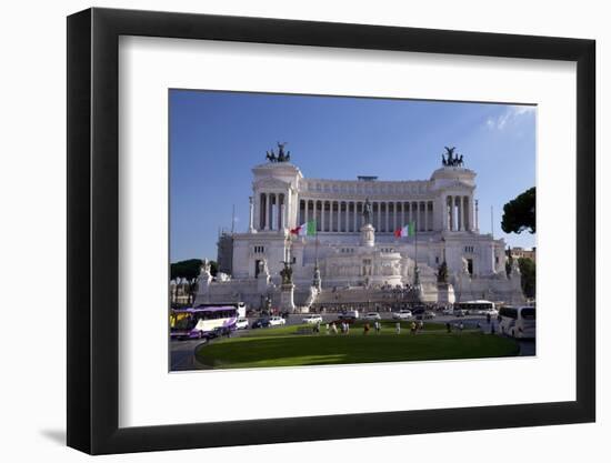 Victor Emmanuel Monument, Rome, Lazio, Italy, Europe-Peter-Framed Photographic Print