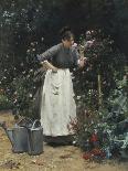 In the Rose Garden-Victor Gilbert-Giclee Print