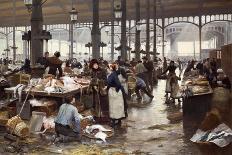 The Fish Hall at the Central Market, 1881-Victor Gilbert-Giclee Print