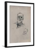 'Victor Hugo', c.1884, (1946)-Auguste Rodin-Framed Giclee Print