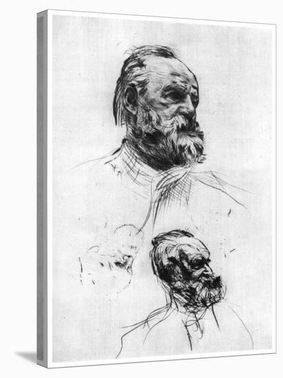 Victor Hugo, C1860-1910-Auguste Rodin-Stretched Canvas
