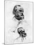 Victor Hugo, C1860-1910-Auguste Rodin-Mounted Giclee Print