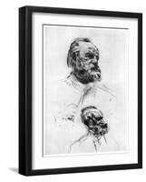 Victor Hugo, C1860-1910-Auguste Rodin-Framed Giclee Print