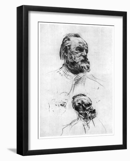 Victor Hugo, C1860-1910-Auguste Rodin-Framed Giclee Print