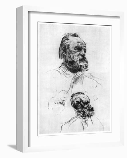 Victor Hugo, C1860-1910-Auguste Rodin-Framed Giclee Print