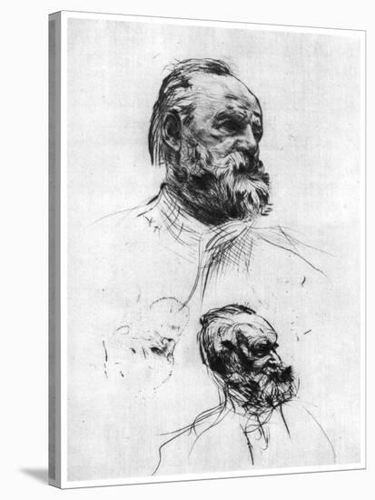 Victor Hugo, C1860-1910-Auguste Rodin-Stretched Canvas