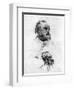 Victor Hugo, C1860-1910-Auguste Rodin-Framed Giclee Print