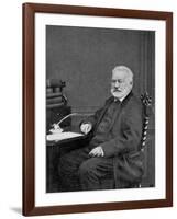 Victor Hugo, French Author, 1872-null-Framed Giclee Print