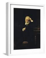 Victor Hugo, French Author-Science Source-Framed Giclee Print