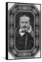 Victor Hugo, French Author-Science Source-Framed Stretched Canvas