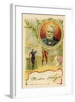 Victor Hugo, French Author-null-Framed Giclee Print