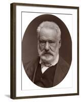 Victor Hugo, French Poet, Dramatist and Novelist, 1877-Lock & Whitfield-Framed Photographic Print