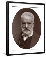 Victor Hugo, French Poet, Dramatist and Novelist, 1877-Lock & Whitfield-Framed Photographic Print