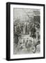 Victor Hugo Hails a Universal Republic During a Speech While in Exile on 1st August 1852-Frederic Lix-Framed Giclee Print