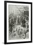 Victor Hugo Hails a Universal Republic During a Speech While in Exile on 1st August 1852-Frederic Lix-Framed Giclee Print