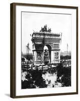 Victor Hugo's Funeral-null-Framed Photographic Print