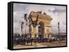 Victor Hugo's Funeral-Gabriel Thurner-Framed Stretched Canvas