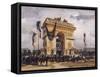 Victor Hugo's Funeral-Gabriel Thurner-Framed Stretched Canvas