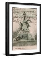 Victor Hugo-Post Card-Framed Art Print