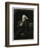 Victor Hugo-L Bonnat-Framed Art Print