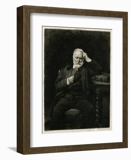 Victor Hugo-L Bonnat-Framed Art Print