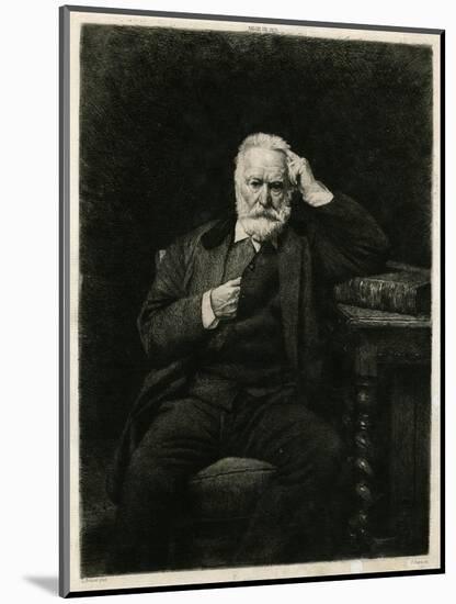 Victor Hugo-L Bonnat-Mounted Art Print