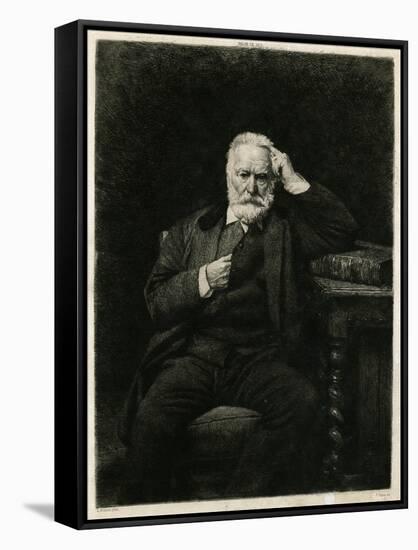 Victor Hugo-L Bonnat-Framed Stretched Canvas