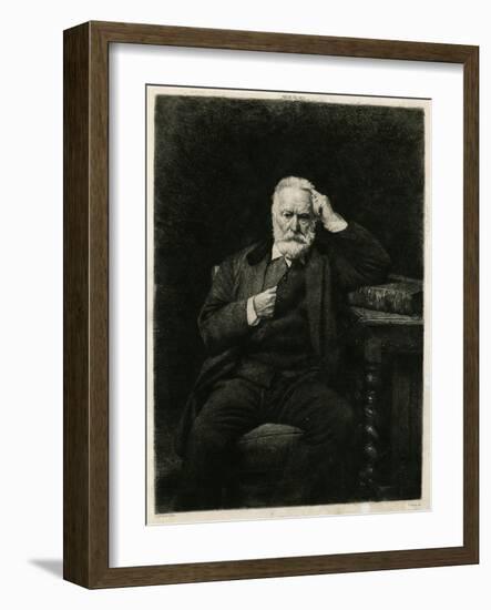 Victor Hugo-L Bonnat-Framed Art Print