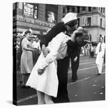 Kissing the War Goodbye in Times Square, 1945, II-Victor Jorgensen-Laminated Art Print