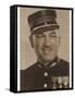 Victor Mclaglen British Actor in British Silent Films and American Talkies Seen Here in Uniform-null-Framed Stretched Canvas